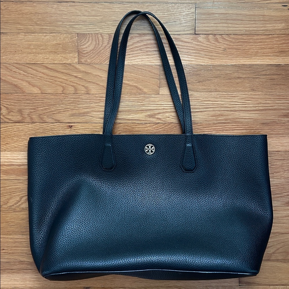 Tory Burch Pebbled Leather Tote